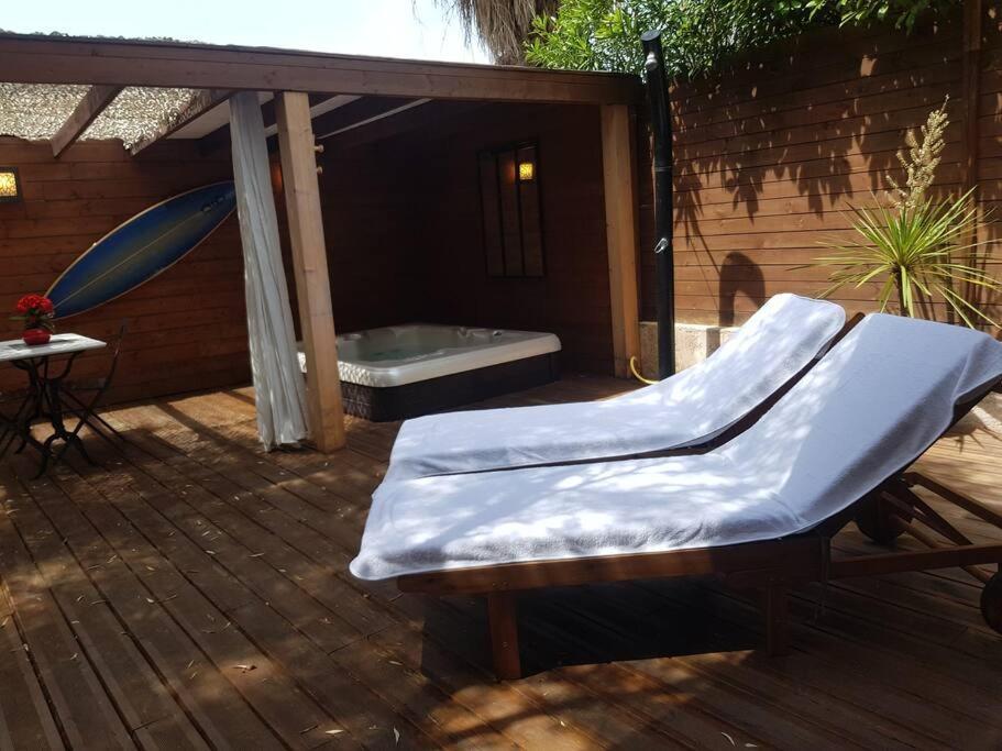 Апартаменти Studio Jacuzzi Prive A 8 Min A Pied De La Plage Ла-Сьйота Екстер'єр фото